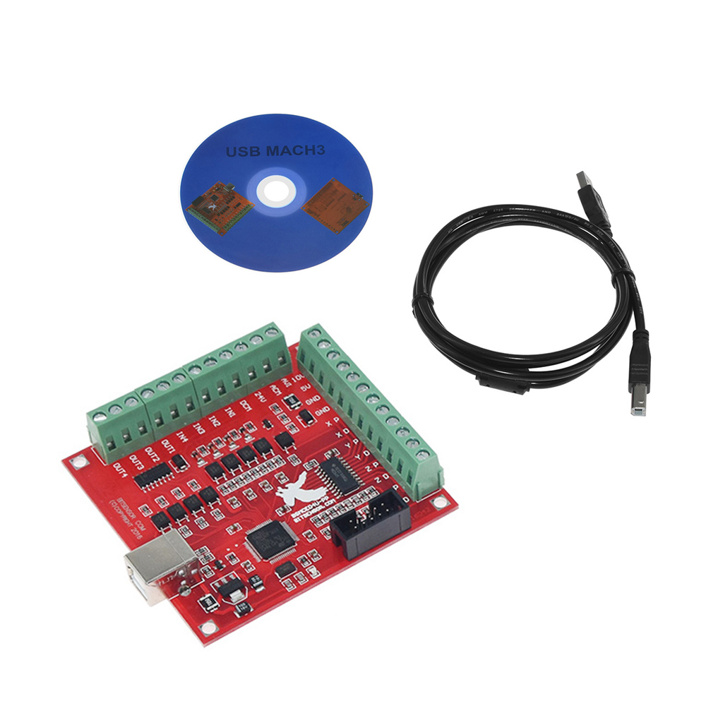 CNC USB Mach3 100Khz Papan Bre - Mach3 Usb Cnc Controller 4 Axis 100Khz ulasan dan harga