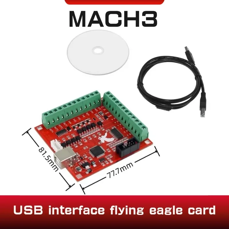 1 buah Papan Penghubung MACH3  - Mach3 Usb Cnc Controller 4 Axis 100Khz ulasan dan harga