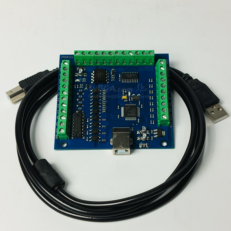 Papan Kontrol Gerakan Stepper  - Mach3 Usb Cnc Controller 4 Axis 100Khz ulasan dan harga