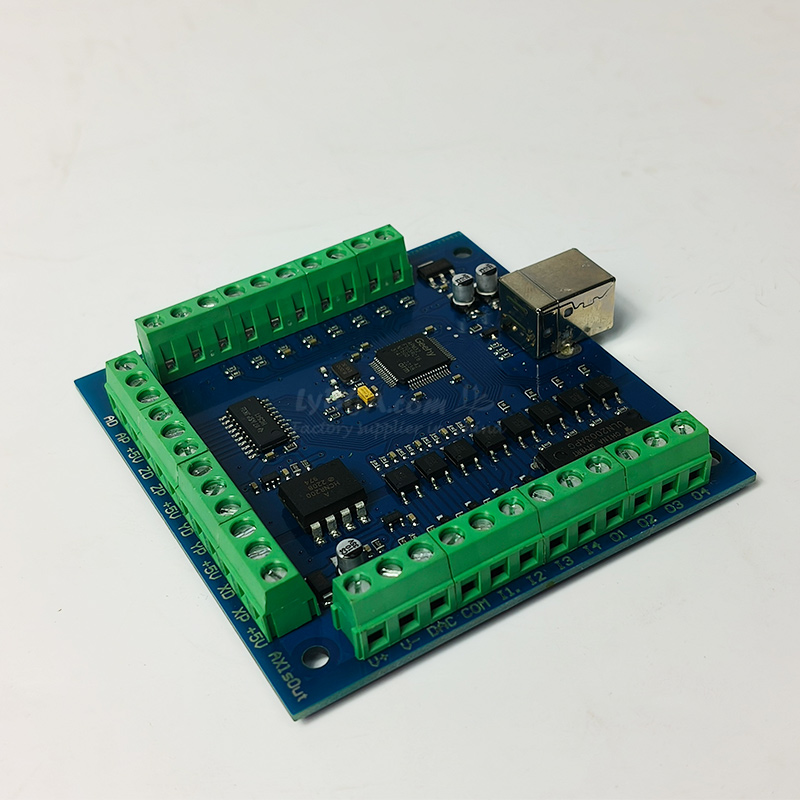 Papan Kontrol Gerakan Stepper  - Mach3 Usb Cnc Controller 4 Axis 100Khz ulasan dan harga