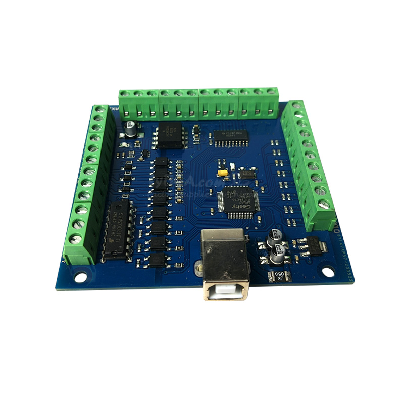 Papan Kontrol Gerakan Stepper  - Mach3 Usb Cnc Controller 4 Axis 100Khz ulasan dan harga